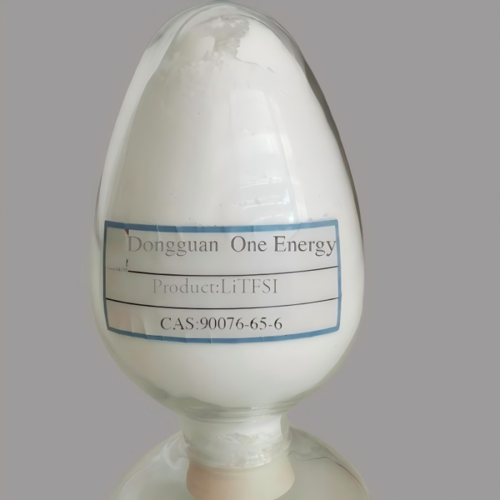 LITFSI powder crystal for lithium battery electrolytes